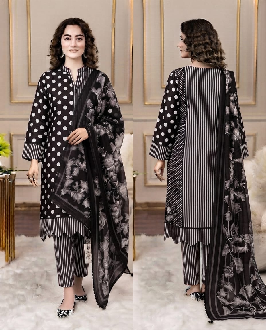 Premium 3-Piece Airjet Lawn Suit