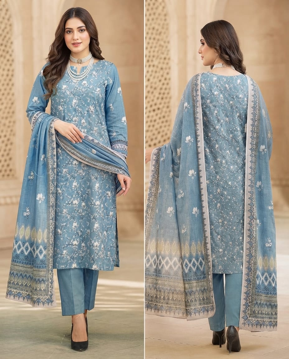 Premium Mother Collection Digital Print Ensemble