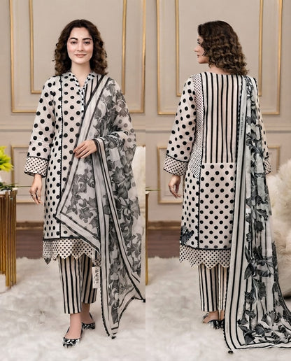 Premium 3-Piece Airjet Lawn Suit