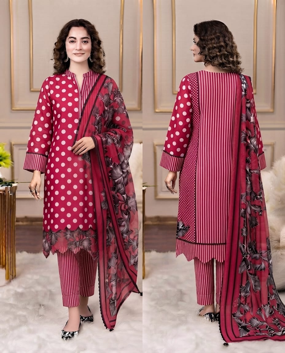 Premium 3-Piece Airjet Lawn Suit