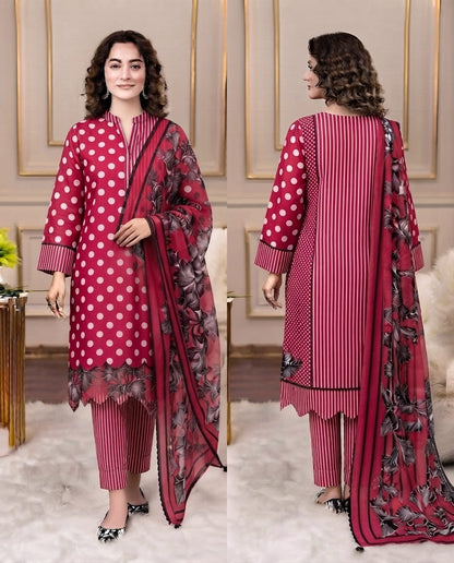 Premium 3-Piece Airjet Lawn Suit